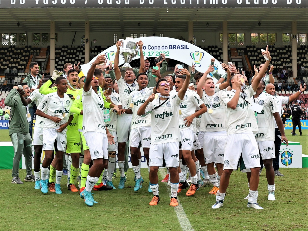 Gols de Vasco x Palmeiras: Endrick marca dois e verdão vence Copa do Brasil Sub-17