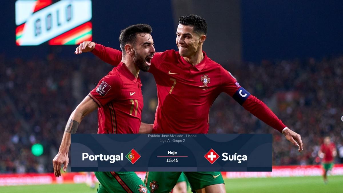 Portugal x Suíça ao vivo onde assistir online e na TV ao jogo da Liga das Nações da UEFA