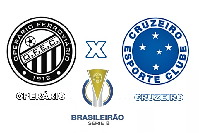 Saiba onde assistir Operário-PR e Cruzeiro ao vivo na Tv e online pela Série B do Brasileirão
