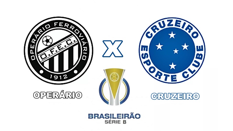 Saiba onde assistir Operário-PR e Cruzeiro ao vivo na Tv e online pela Série B do Brasileirão