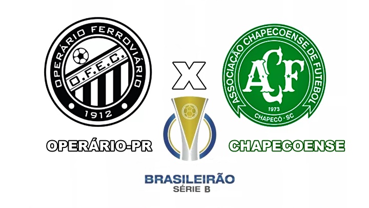  Veja onde assistir Operário-PR x Chapecoense ao vivo pelo Brasileirão Série B