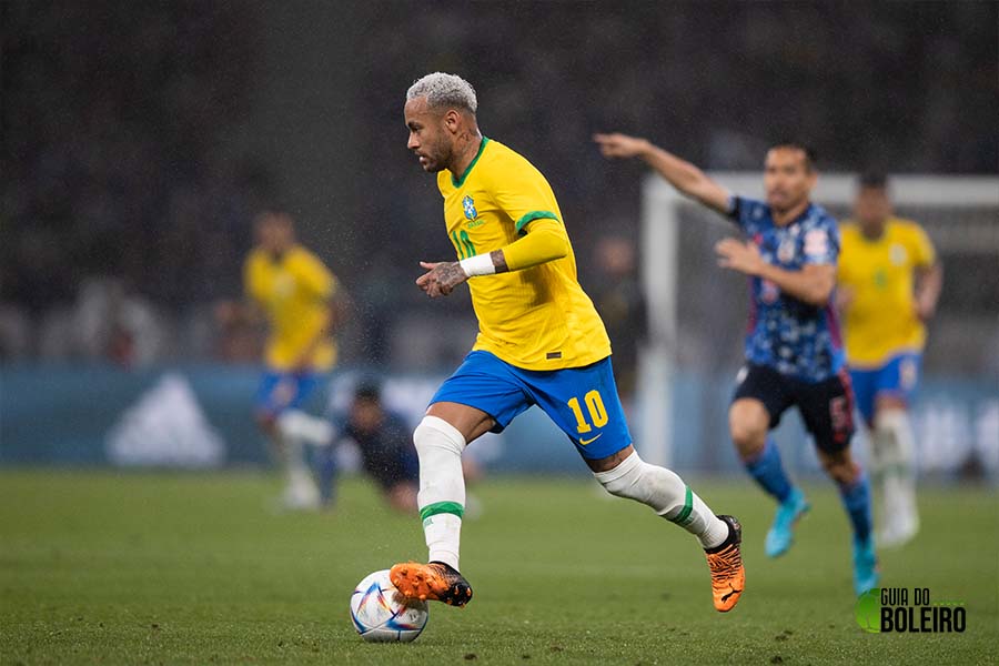 Com Neymar, Brasil é um dos favoritos a ganhar a Copa do Mundo 2022. (Foto: Reprodução)