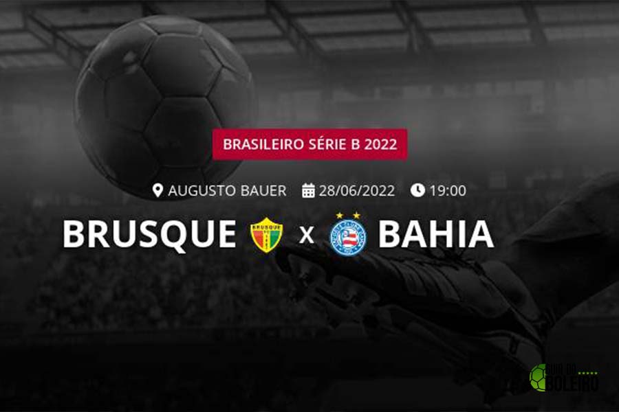 Brusque x Bahia ao vivo e online pela Série B do Brasileirão. (Foto: Reprodução)