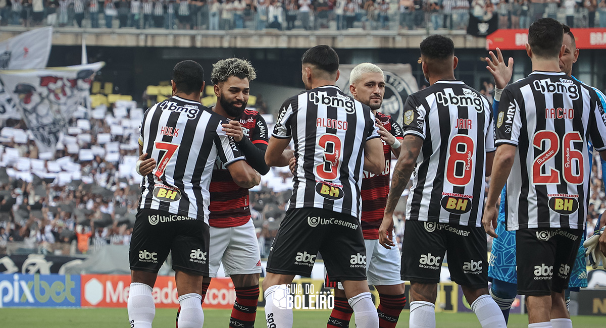 Onde vai passar Atlético-MG x Flamengo: jogo das Oitavas da Copa do Brasil