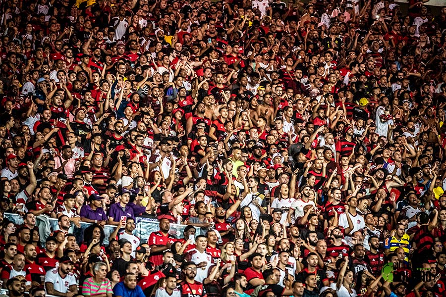 Flamengo lidera a lista das 5 maiores torcidas do Brasil. (Foto: Reprodução)
