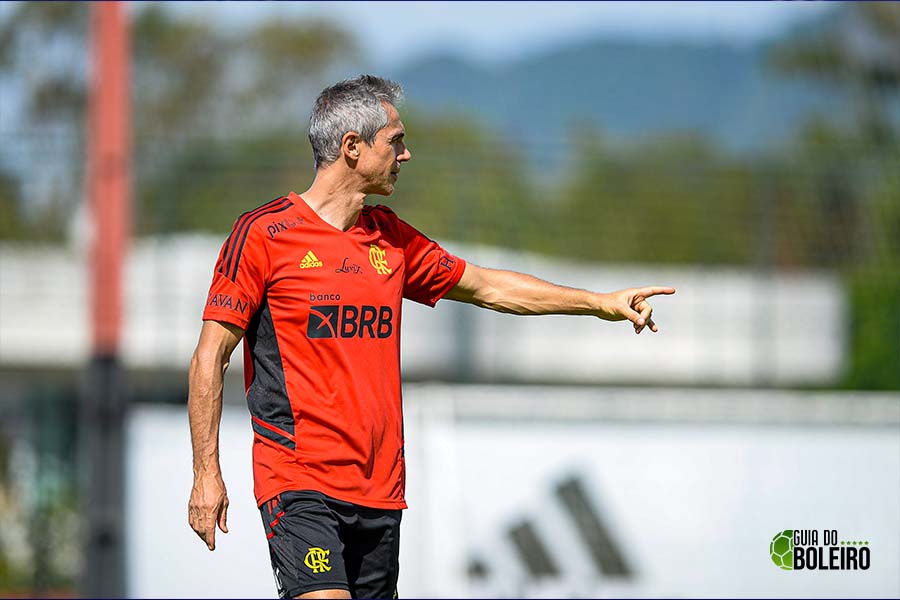Paulo Sousa deve deixar o comando técnico do Flamengo nos próximos dias e diretoria busca nome para substituí-lo. (Foto: Reprodução)