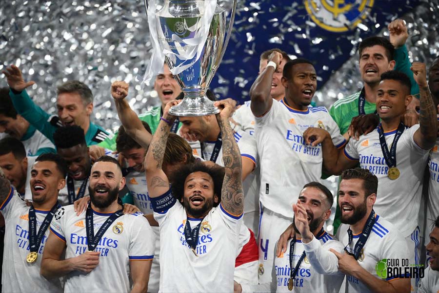 Confira quanto cada jogador do Real Madrid ganhou com as conquistas de Champions League e La Liga. (Foto: Reprodução)