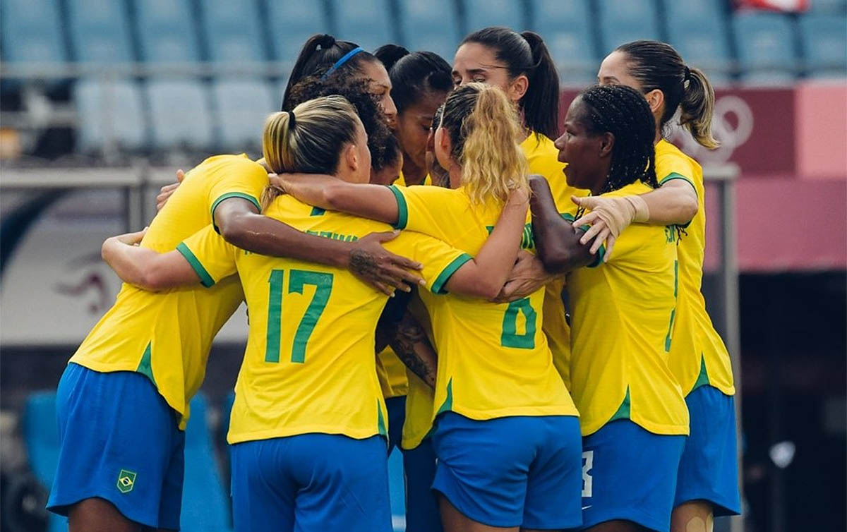Seleção do Brasil Feminino reunido