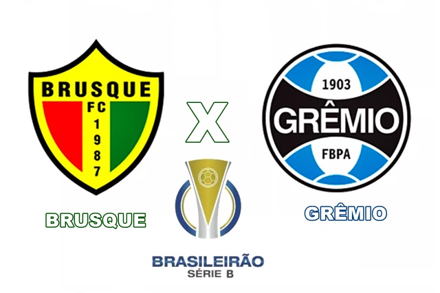 Brusque x Grêmio ao vivo e online nesta terça-feira, 19 de julho, pela Série B do Campeonato Brasileiro 2022