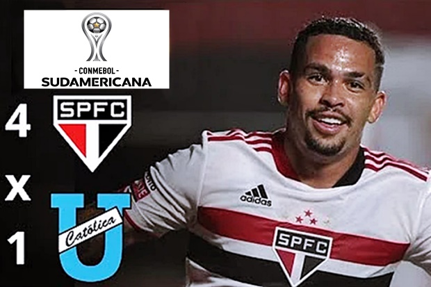 Gols de São Paulo 4 x 1 Universidad Católica pela Copa Sul-Americana no Morumbi