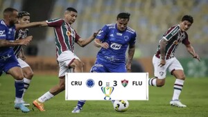 Gols de Cruzeiro x Fluminense Copa do Brasil: Tricolor bate os mineiros por 3 x 0, em jogo com brigas e expulsão