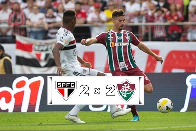 Gols e melhores momentos de São Paulo 2 x 2 Fluminense pelo Campeonato Brasileiro 2022