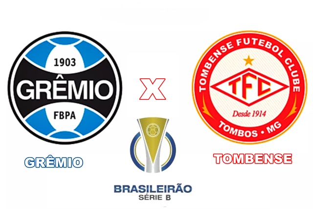 Grêmio x Tombense ao vivo e online neste sábado pela 18ª rodada da Série B do Brasileirão