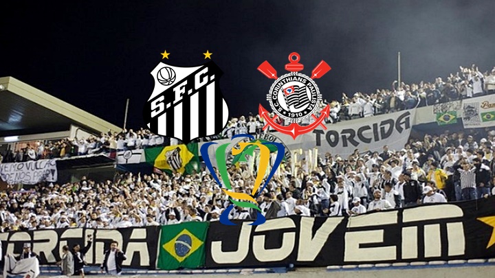 Ingressos para Santos x Corinthians para o jogo das oitavas de final pela Copa do Brasil