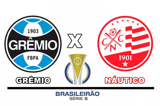 Onde assistir Grêmio x Náutico ao vivo e online pela Série B do Campeonato Brasileiro 2022