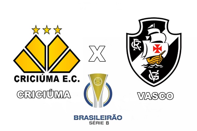 Onde assistir Vasco x Criciúma ao vivo e online pela Série B do Brasileirão