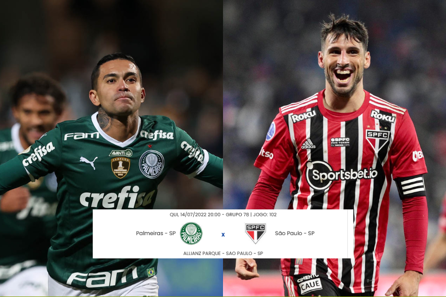 Palmeiras x São Paulo ao vivo online