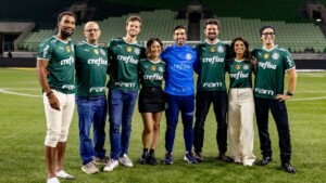 Revelado porquê elenco de The Boys veio ao Brasil assistir jogo do Palmeiras! Estas são as fotos