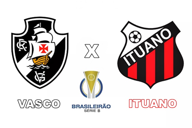 Vasco x Ituano ao vivo e online pela 19ª rodada da Série B do Campeonato Brasileiro 2022
