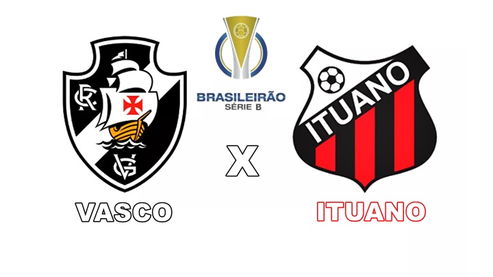 Vasco x Ituano ao vivo, nesta terça-feira, 19 de julho, pela 19ª rodada da Série B do Campeonato Brasileiro 2022