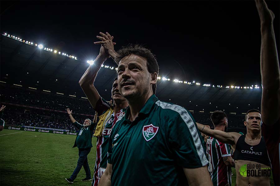 Fernando Diniz vem fazendo grande campanha com Fluminense e recebe elogios de Neymar. (Foto: Reprodução)