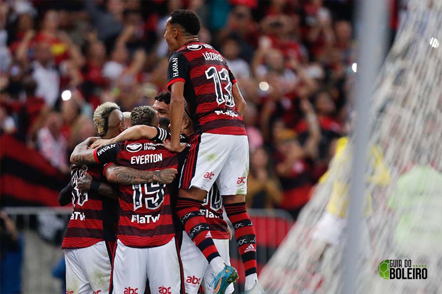 Gols e melhores momentos de Flamengo x Atlético-GO pelo Brasileirão. (Foto: Reprodução)
