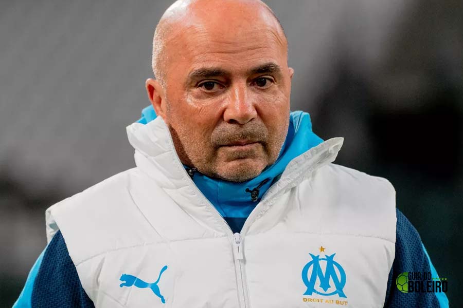 Sampaoli deixa o Olympique de Marselha após briga com a diretoria do clube. (Foto: Reprodução)
