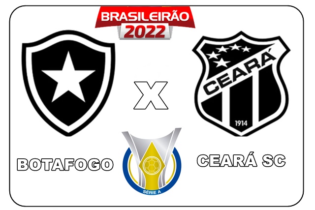 Botafogo x Ceará ao vivo e online neste sábado, 06, pelo Brasileirão no estádio Nilton Santos, no Rio de Janeiro