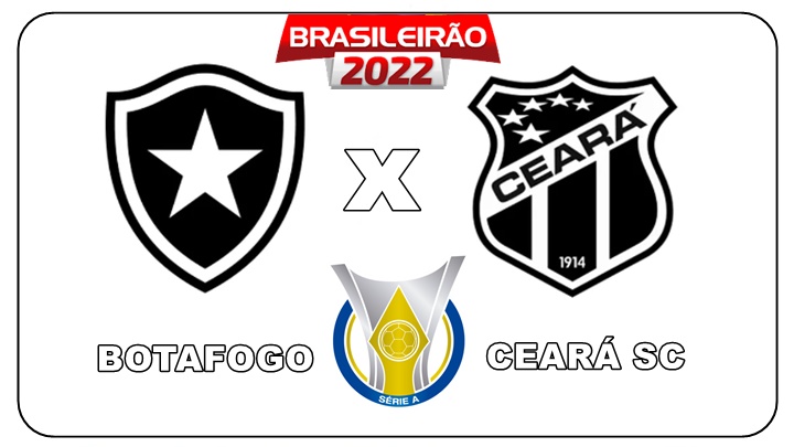 Botafogo x Ceará ao vivo neste sábado, 06 de agosto pelo Brasileirão no estádio Nilton Santos, no Rio de Janeiro.