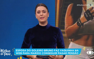 Catia Fonseca se revolta com vaquinha para Bruno pagar pensão