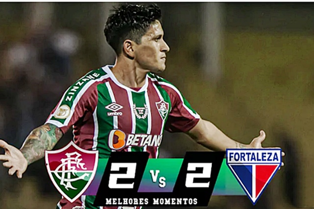 Confira os melhores momentos e gols de Fluminense 2 x 2 Fortaleza nesta quarta pelas quartas de final da Copa do Brasil