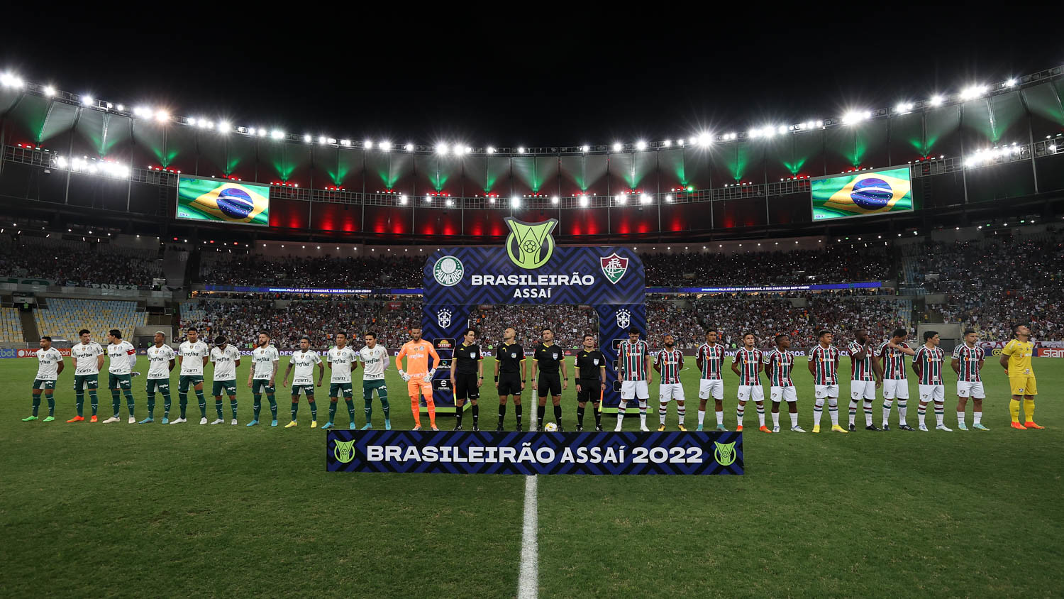 Gols de Fluminense x Palmeiras: Rony marca golaço mas Verdão e Tricolor ficam no empate no Maracanã.