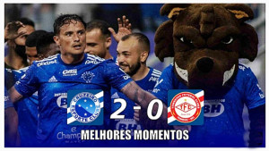 Gols de Cruzeiro x Tombense: Celeste vence mais uma e dispara na liderança rumo a elite