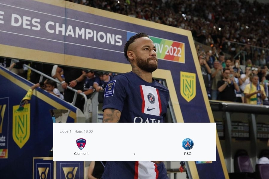 Jogo do PSG ao vivo onde assistir Paris Saint-Germain x Clermont Foot 63 online pela Ligue 1