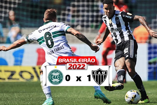 Melhores momentos e gol de Coritiba 0 x 1 Atlético Mineiro pelo Brasileirão