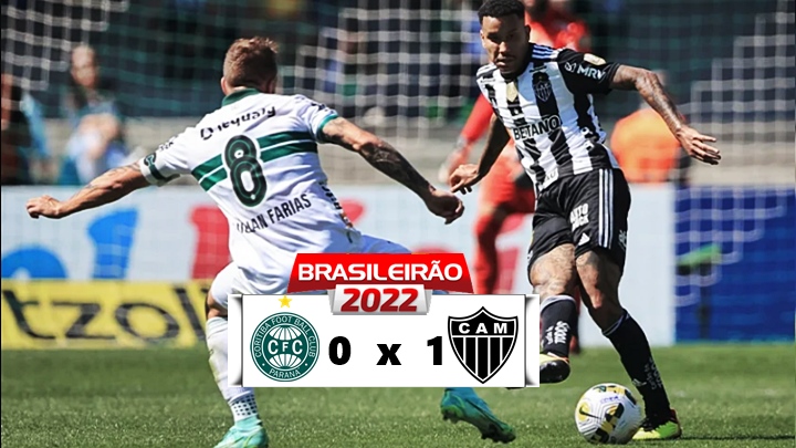 Melhores momentos e gol de Coritiba x Atlético Mineiro pelo Brasileirão