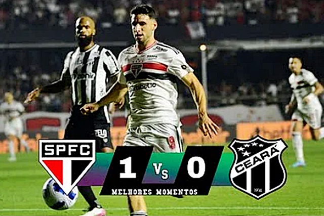 Melhores momentos e gol de São Paulo 1 x 0 Ceará pela Copa Sul-Americana nesta quarta-feira no Morumbi