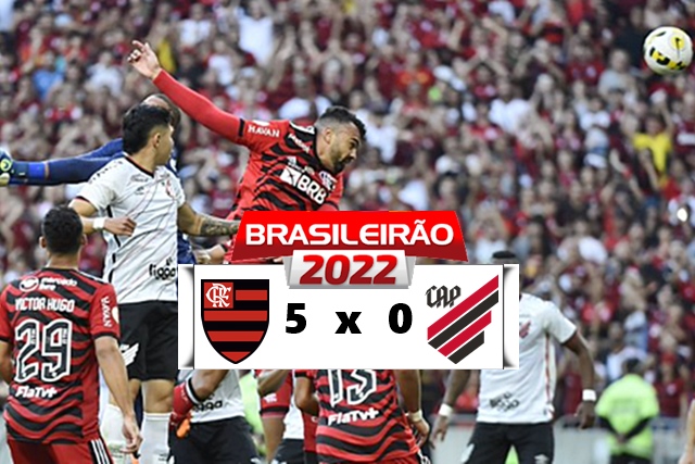 Gols de Flamengo x Athletico Paranaense: Rubro-Negro goleia o Furacão pelo  Brasileirão