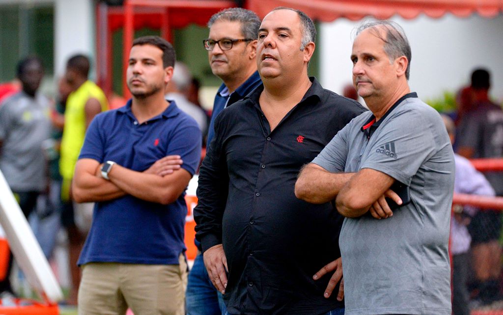 Membros da diretoria do Flamengo