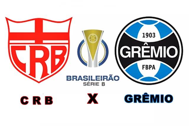 Onde assistir CRB x Grêmio ao vivo e online pela Série B do Campeonato Brasileiro