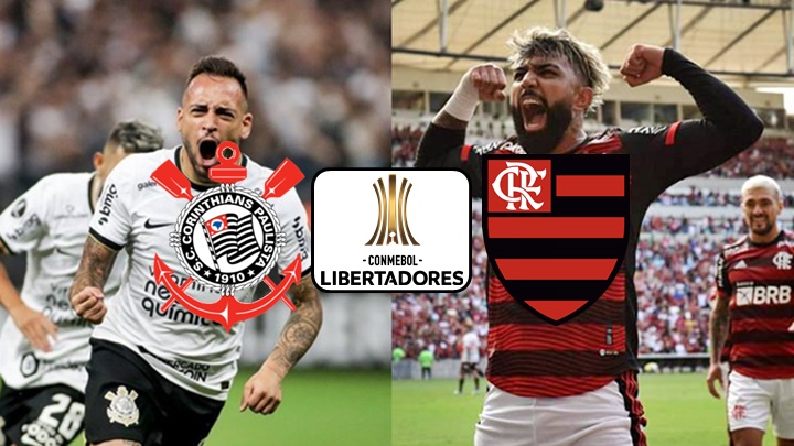 Onde assistir Corinthians x Flamengo ao vivo pelas quartas de final da Copa Libertadores