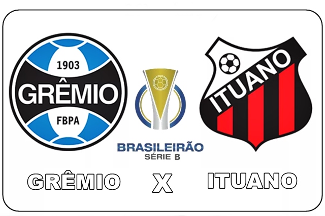 Onde assistir Grêmio x Ituano ao vivo e online pela Série B do Campeonato Brasileiro
