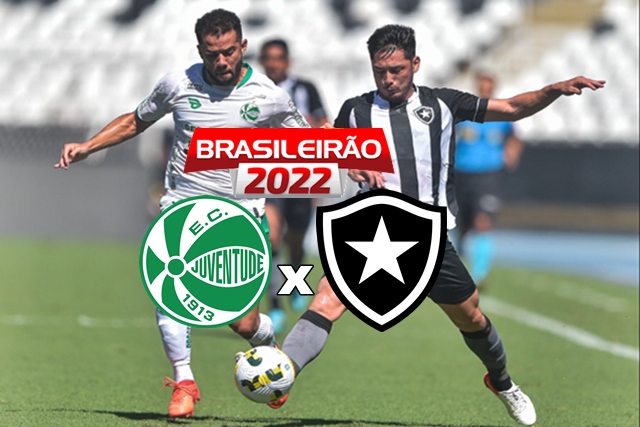 Onde assistir Juventude x Botafogo ao vivo na TV e online pela Série A do Brasileirão 2022