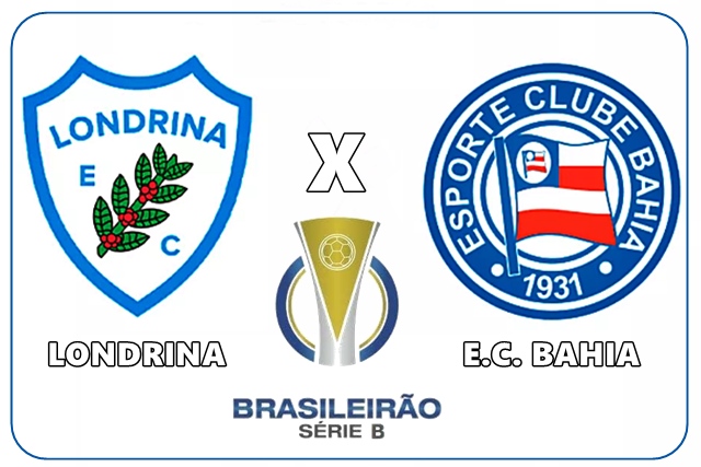 Onde assistir Londrina x Bahia ao vivo e online pela 25ª rodada da Série B do Campeonato Brasileiro