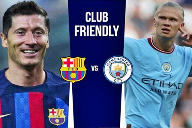 Onde assistir ao amistoso Barcelona x Manchester City ao vivo e online