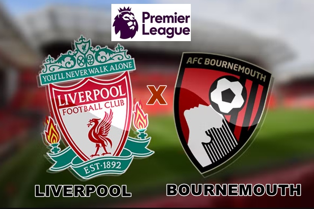 Onde assistir ao vivo Liverpool x Bournemouth pelo Campeonato Inglês