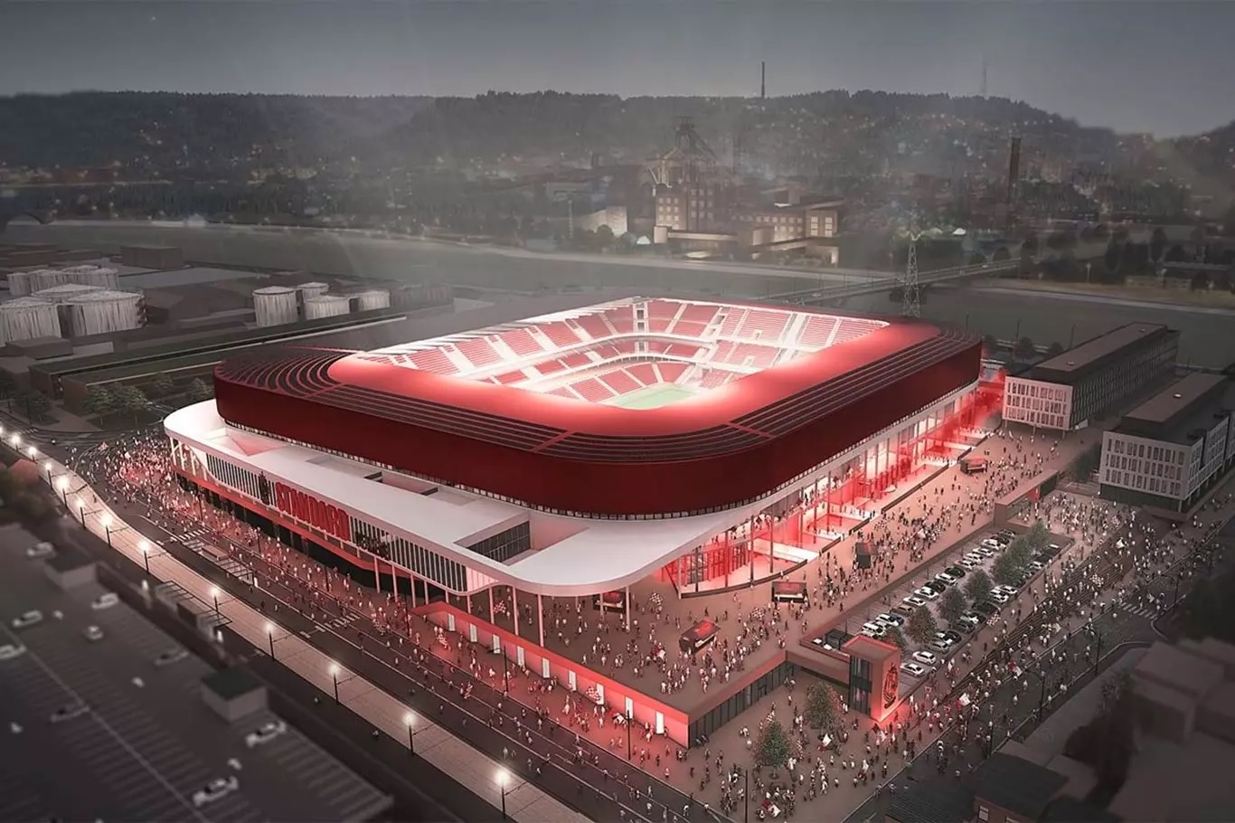 Presidente do Flamengo faz promessa de capacidade do novo estádio