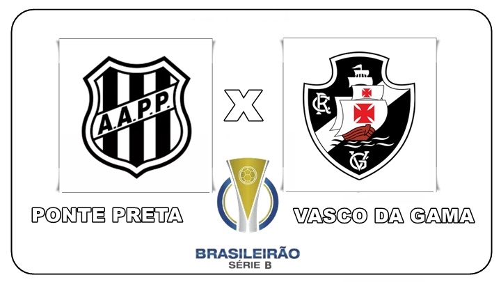 Ponte Preta x Vasco ao vivo: assista online e na TV ao jogo da Série B do Brasileirão