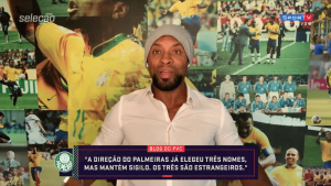 Ídolo do Palmeiras acerta novo trabalho com a Globo