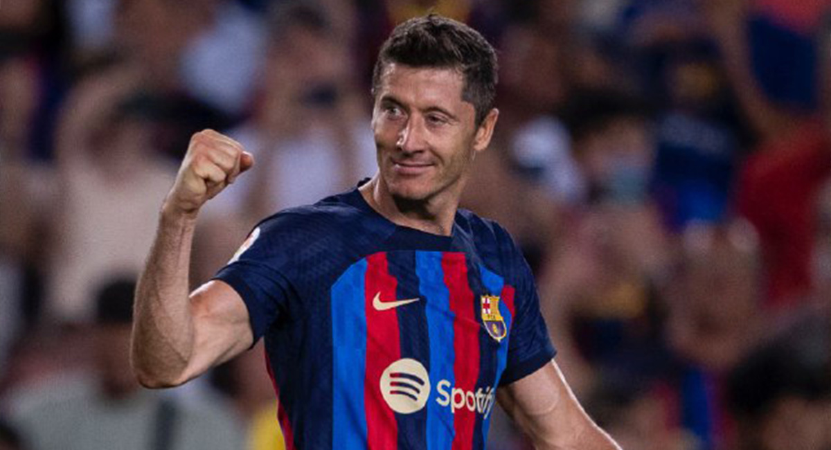 Gols de Barcelona 4 x 0 Real Valladolid: com golaço de Lewandowski, Barça vence no Campeonato Espanhol
